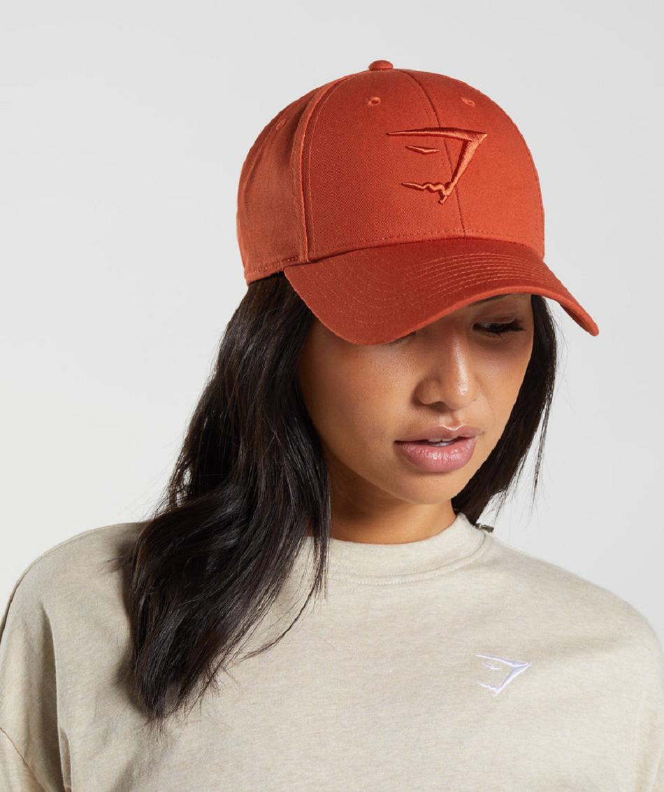 Sombreros Gymshark Sharkhead Cap Mujer Rojas | CO 3023SGL